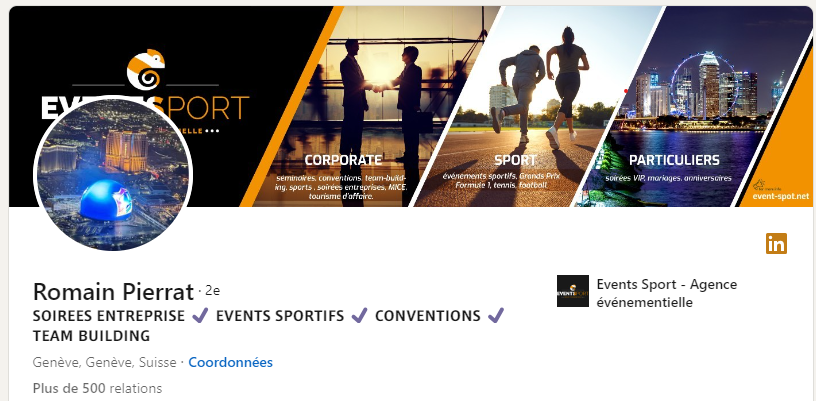 Events Sport SA - Acquisition de clients LinkedIn