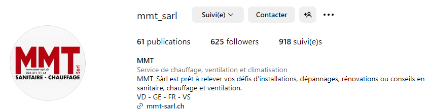 MMT Sàrl - Réseaux Sociaux